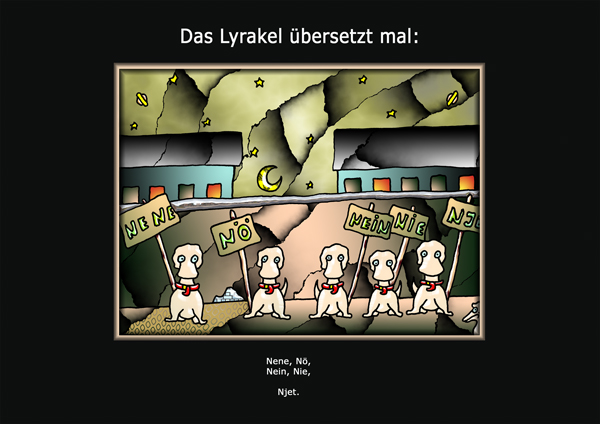 ... das Lyrakel ...