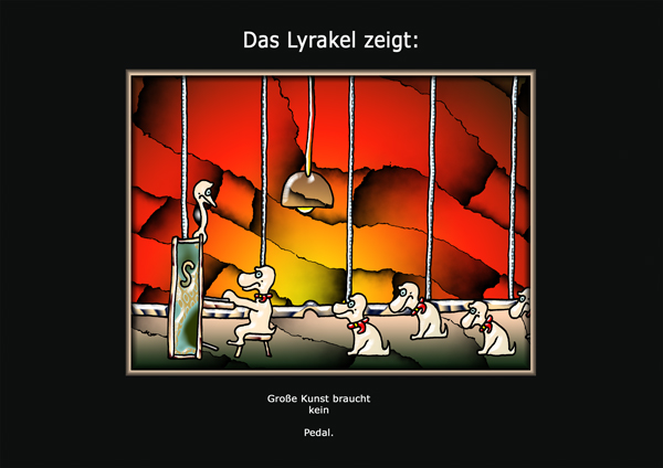 ... das Lyrakel ...