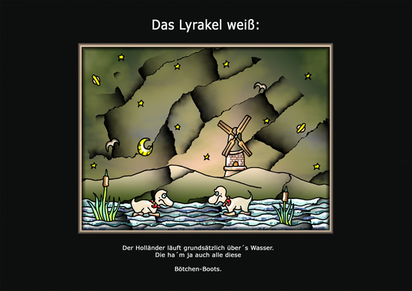 ... das Lyrakel ...