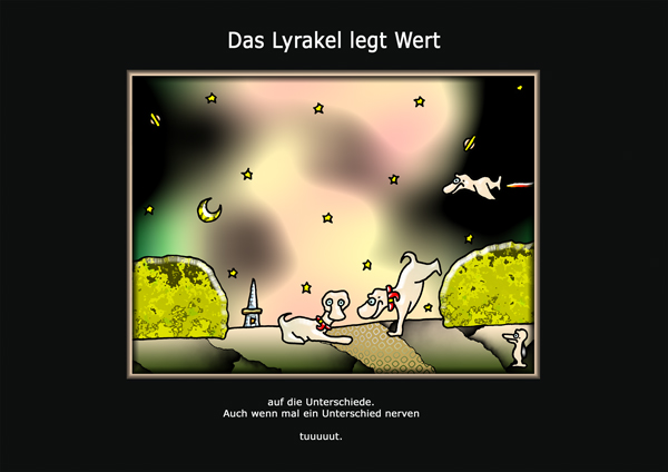 ... das Lyrakel ...