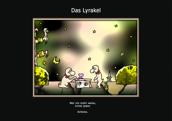 ... das Lyrakel ...