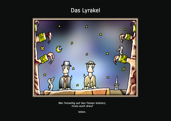 ... das Lyrakel ...