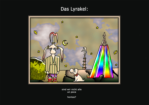 ... das Lyrakel ...