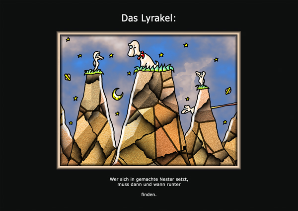 ... das Lyrakel ...