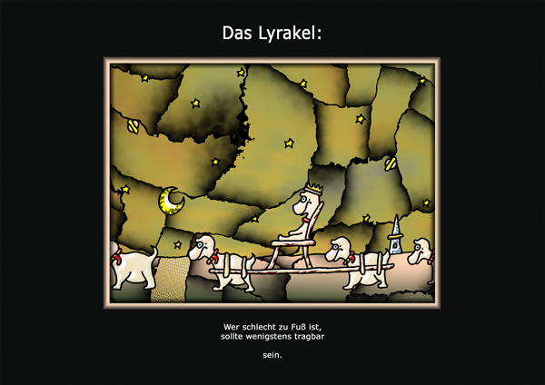 ... das Lyrakel ...