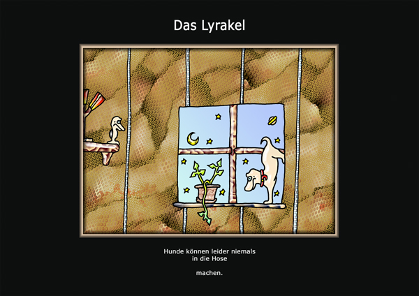 ... das Lyrakel ...