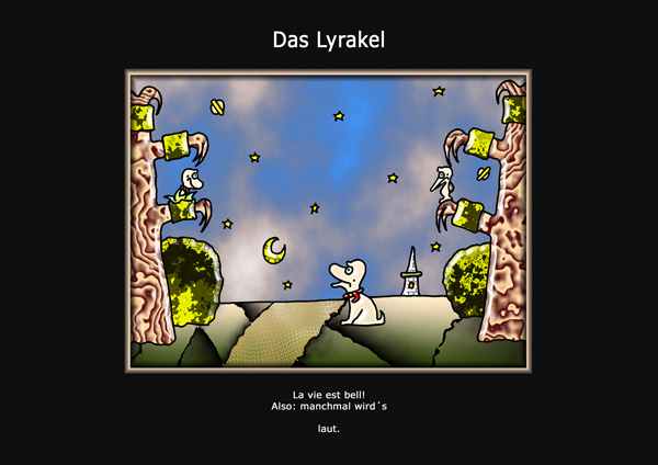 ... das Lyrakel ...