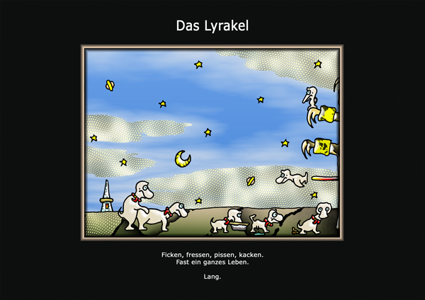 ... das Lyrakel ...