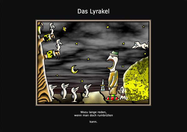 ... das Lyrakel ...