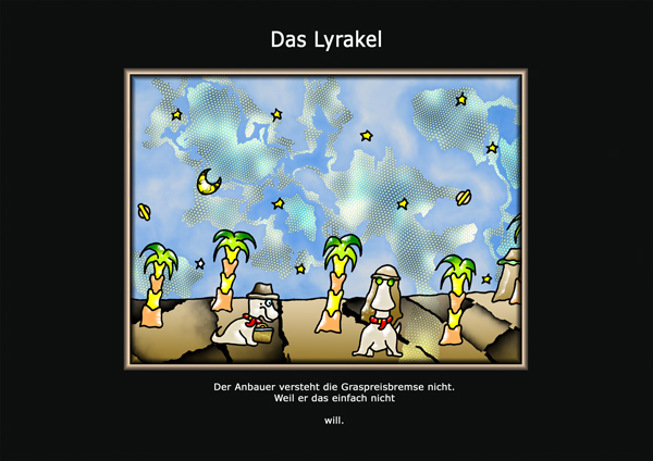 ... das Lyrakel ...