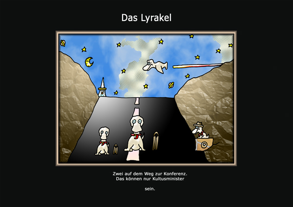 ... das Lyrakel ...